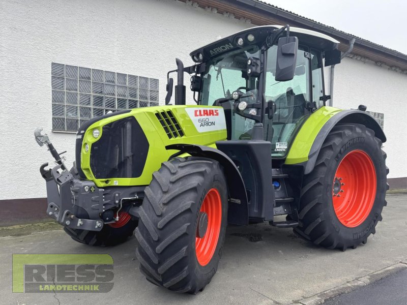 Traktor of the type CLAAS ARION 660 CMATIC CEBIS, Gebrauchtmaschine in Homberg (Ohm) - Maulbach (Picture 1)