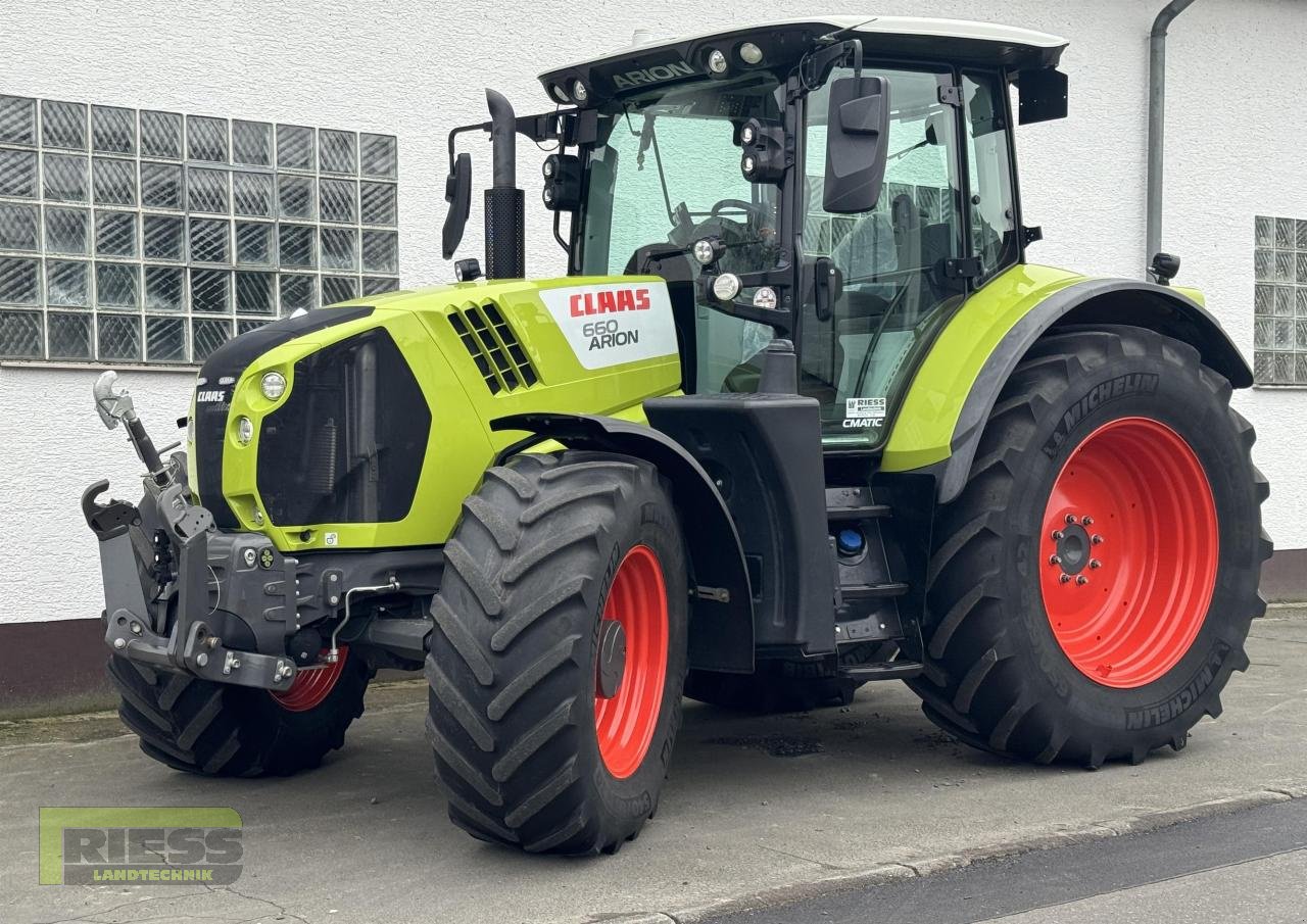 Traktor типа CLAAS ARION 660 CMATIC CEBIS, Gebrauchtmaschine в Homberg (Ohm) - Maulbach (Фотография 19)