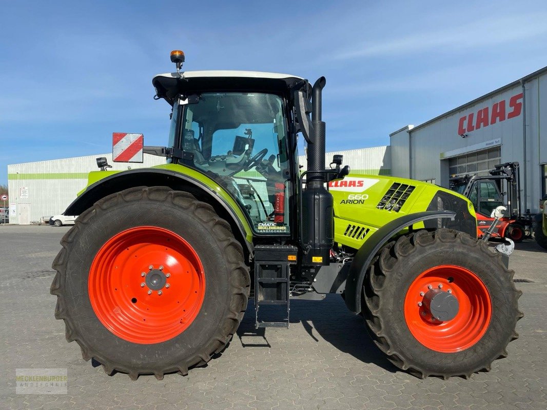 Traktor typu CLAAS Arion 660 Cmatic Cebis, Gebrauchtmaschine w Mühlengeez (Zdjęcie 7)