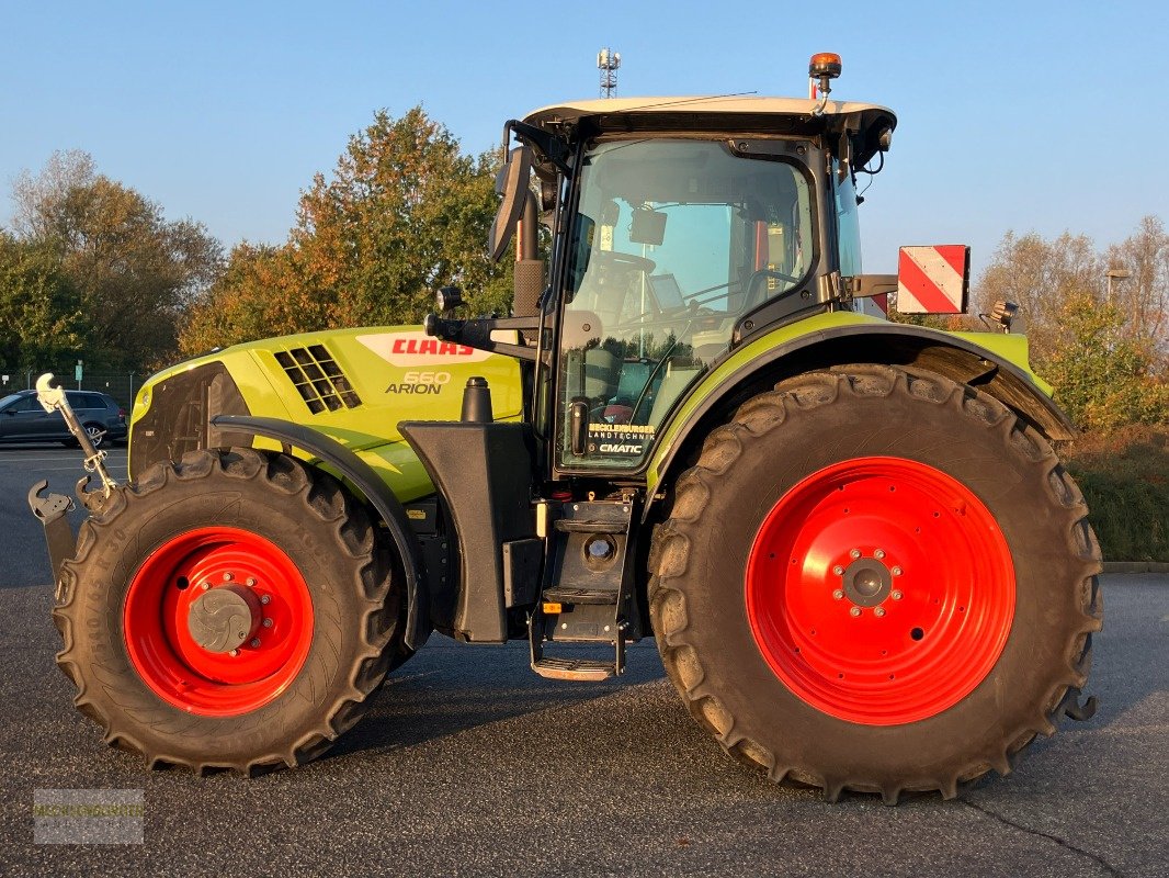 Traktor del tipo CLAAS Arion 660 Cmatic Cebis, Gebrauchtmaschine In Mühlengeez (Immagine 2)