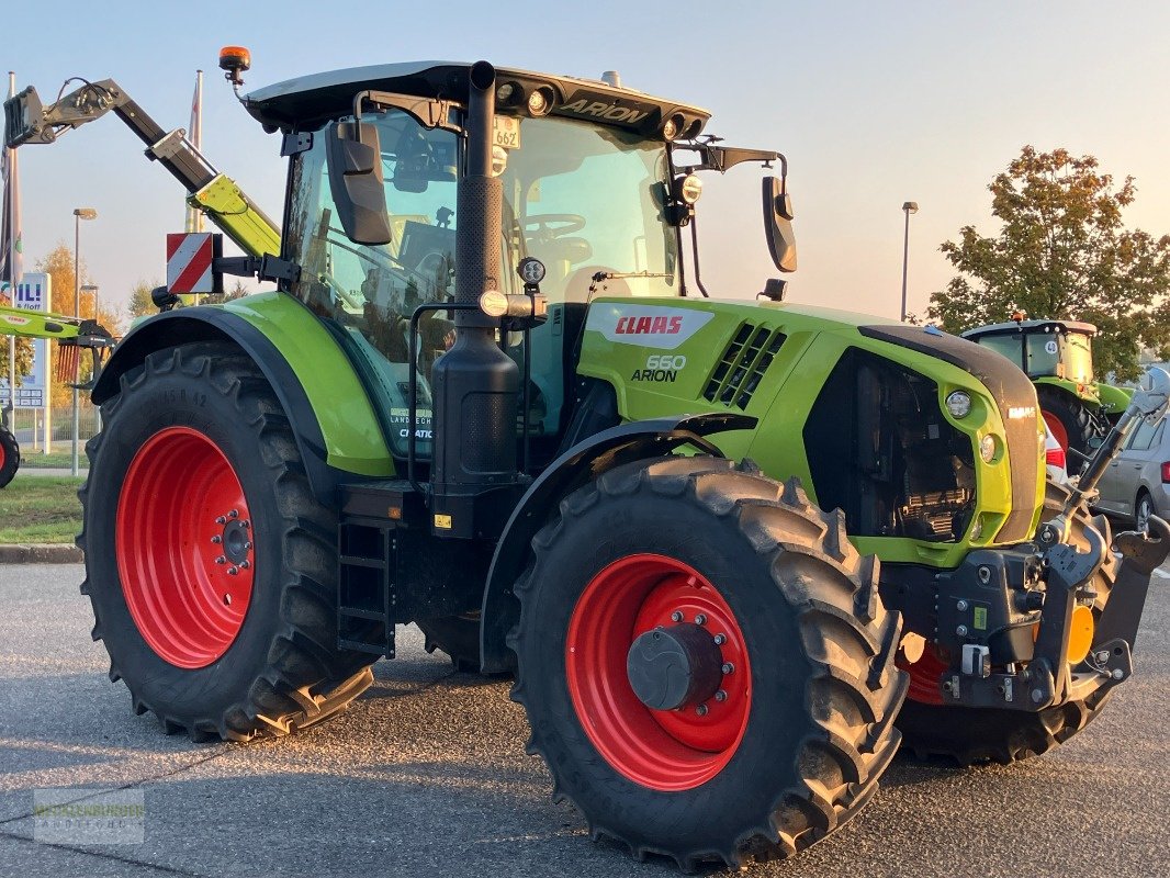 Traktor типа CLAAS Arion 660 Cmatic Cebis, Gebrauchtmaschine в Mühlengeez (Фотография 8)