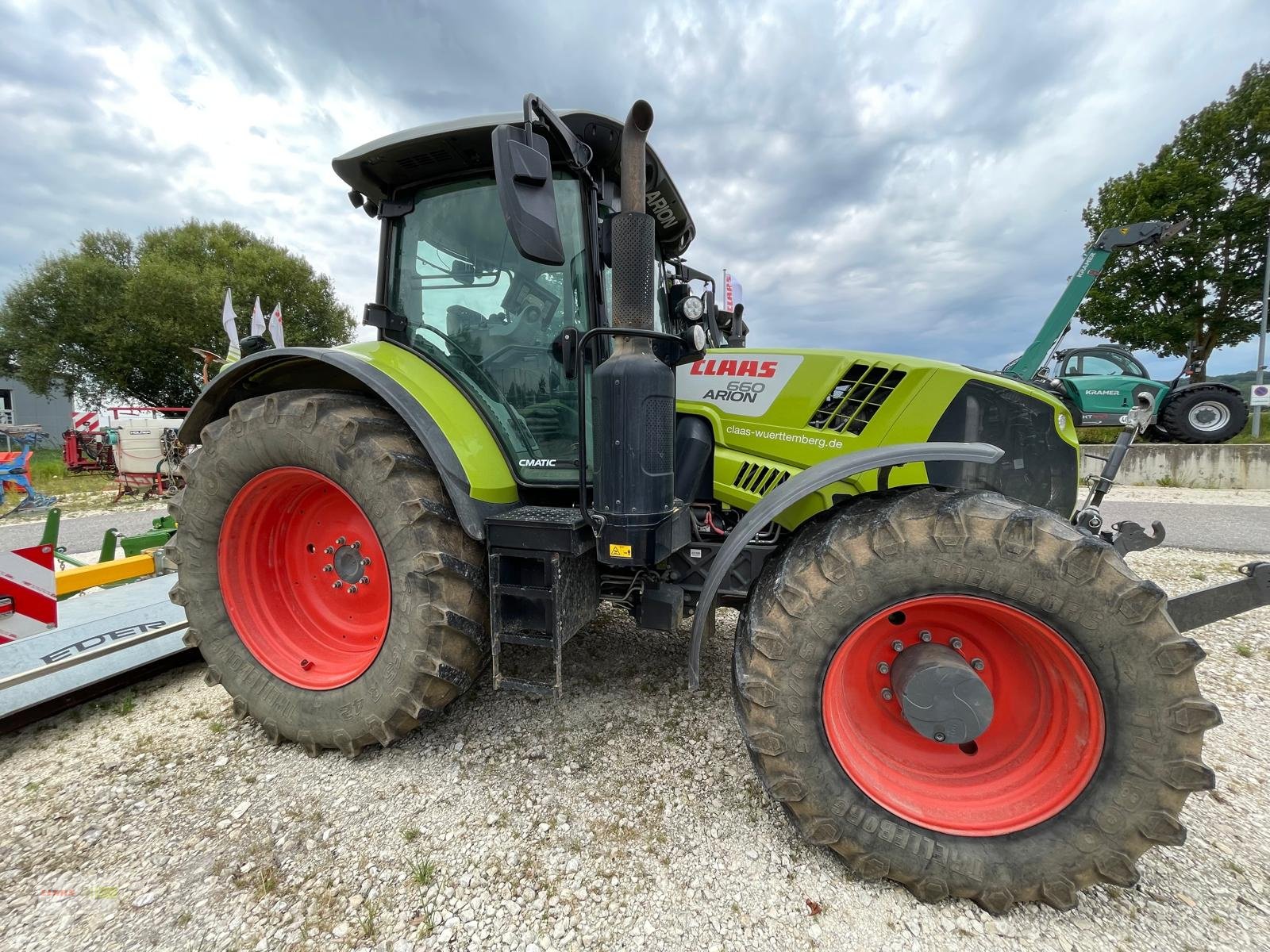 Traktor typu CLAAS ARION 660 CMATIC CEBIS, Gebrauchtmaschine v Langenau (Obrázek 5)