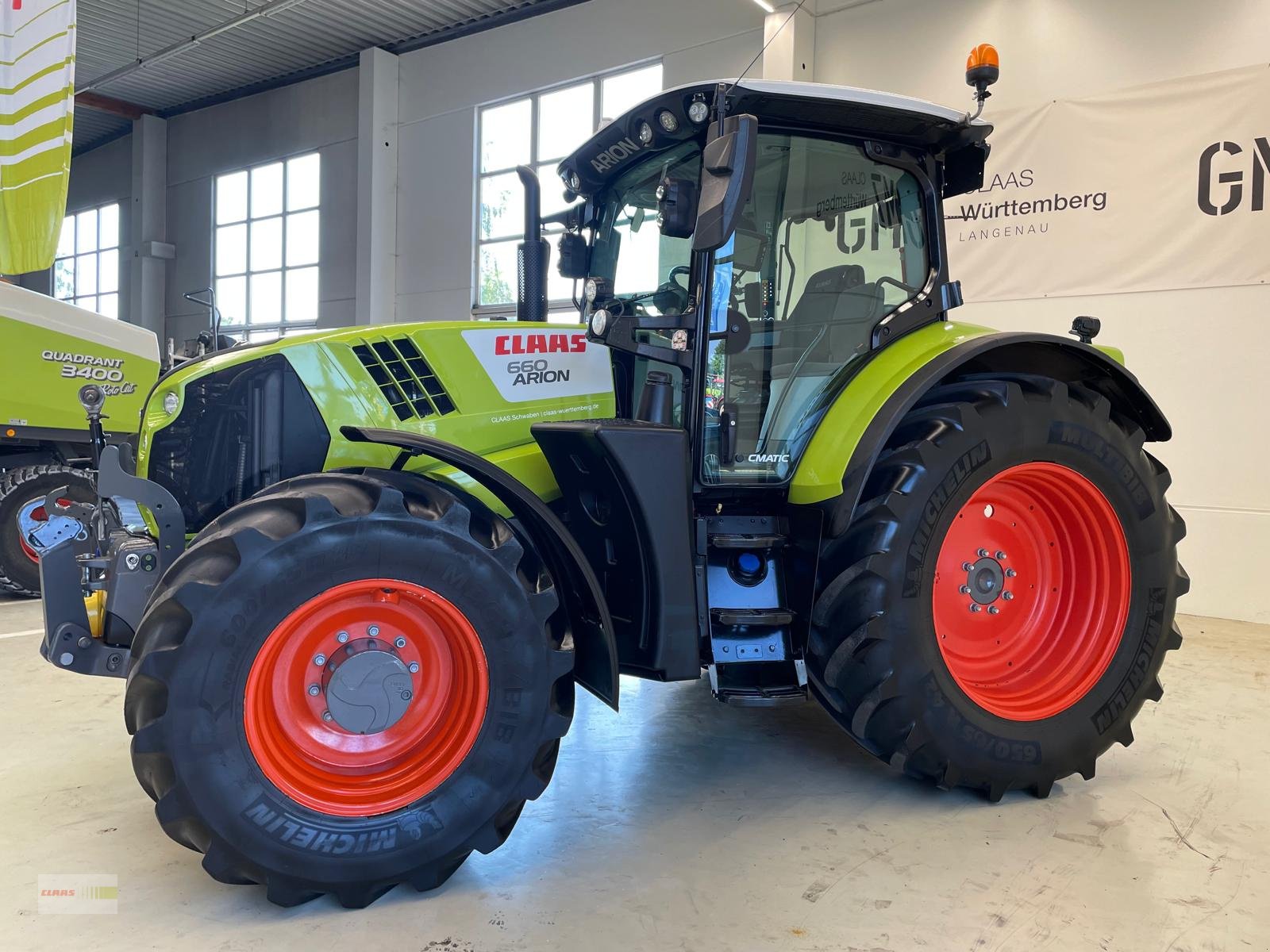 Traktor typu CLAAS ARION 660 CMATIC CEBIS, Gebrauchtmaschine v Langenau (Obrázek 2)