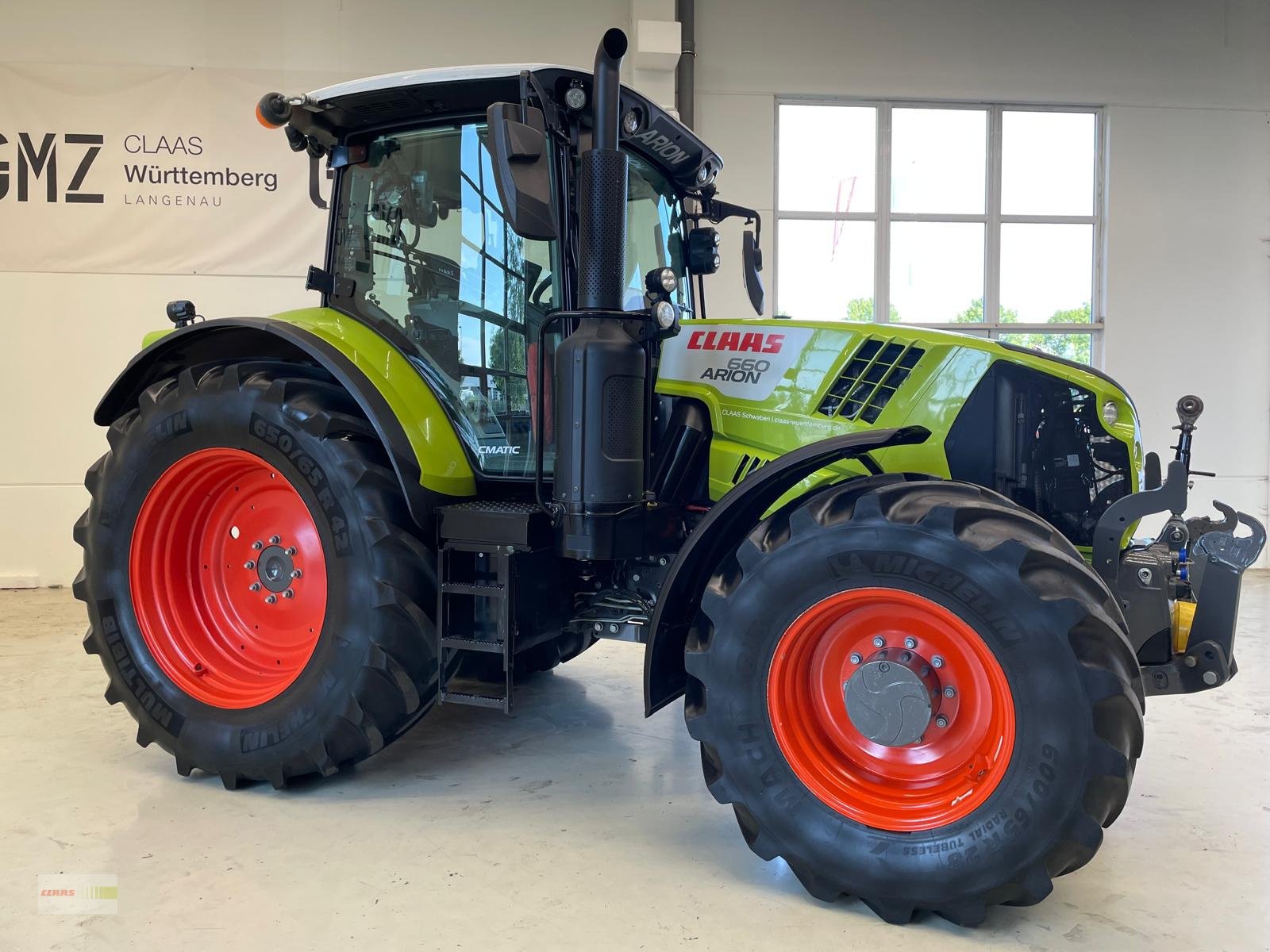 Traktor des Typs CLAAS ARION 660 CMATIC CEBIS, Gebrauchtmaschine in Langenau (Bild 3)