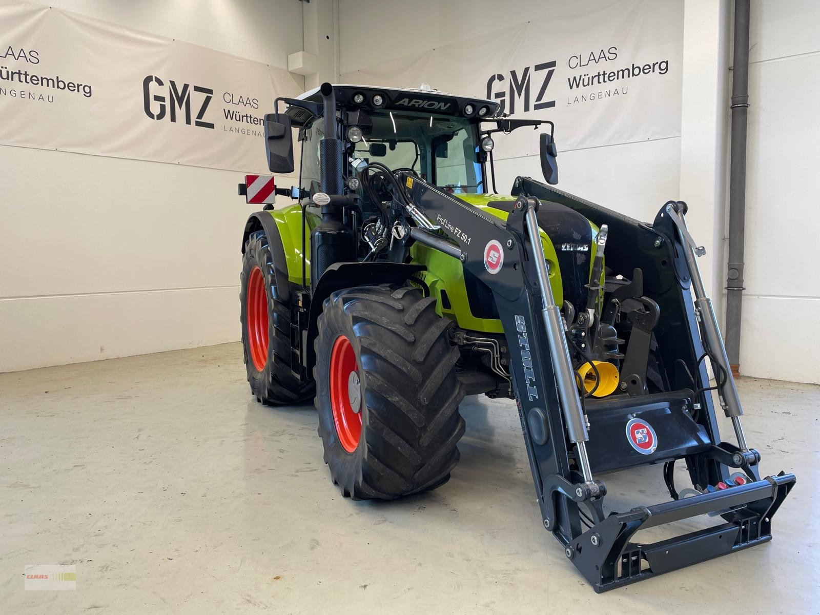 Traktor van het type CLAAS ARION 660 CMATIC CEBIS, Gebrauchtmaschine in Langenau (Foto 1)