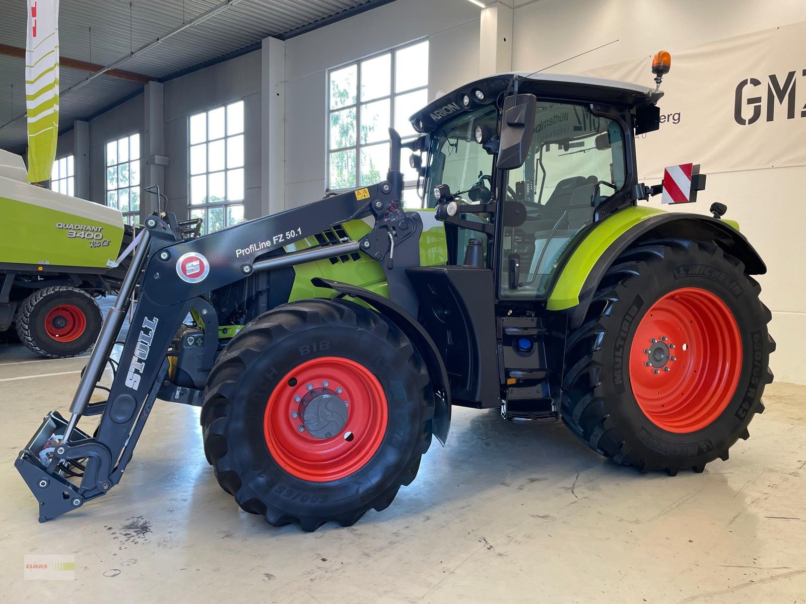 Traktor des Typs CLAAS ARION 660 CMATIC CEBIS, Gebrauchtmaschine in Langenau (Bild 3)