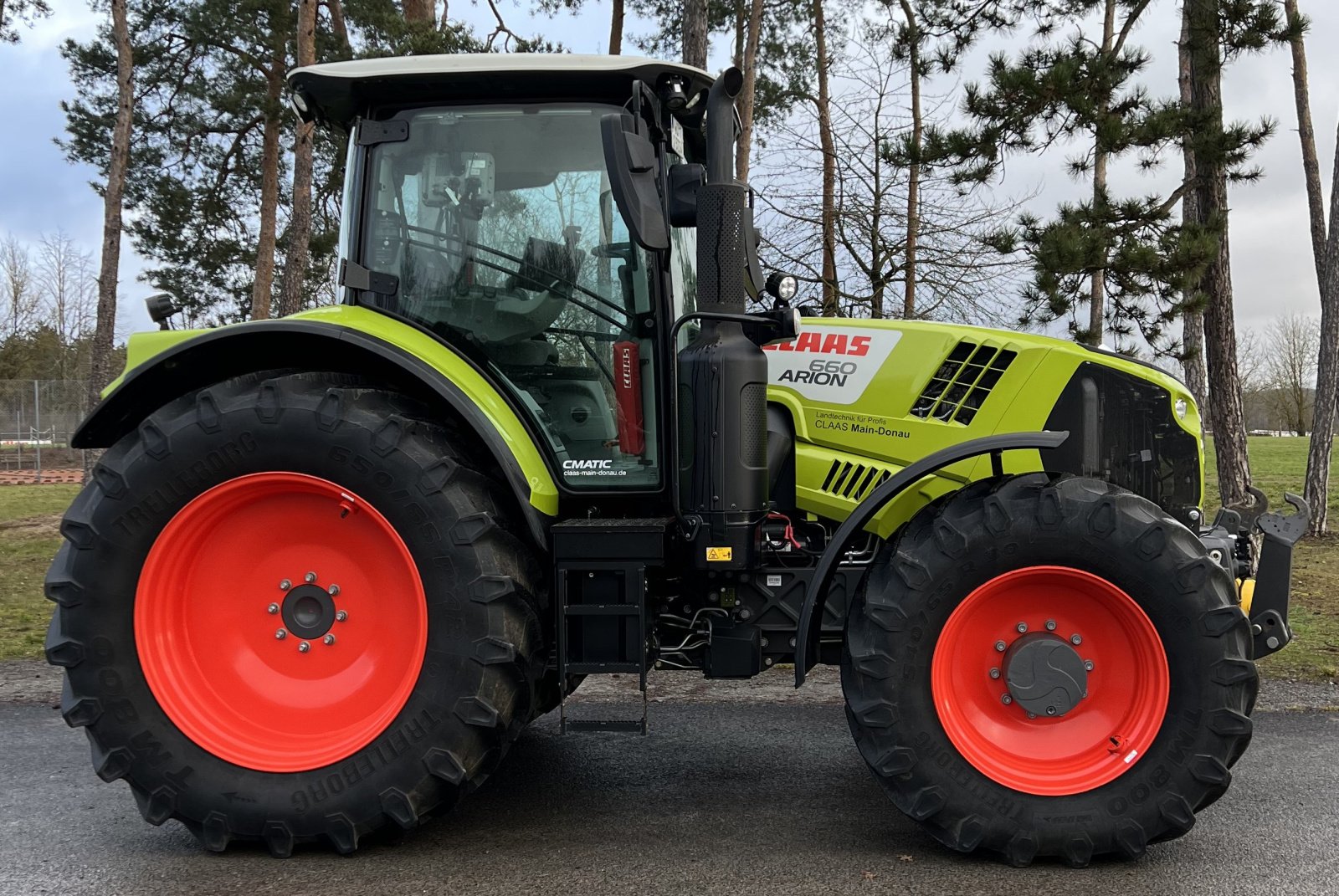 Traktor za tip CLAAS ARION 660 CMATIC CEBIS, Gebrauchtmaschine u Greußenheim (Slika 9)