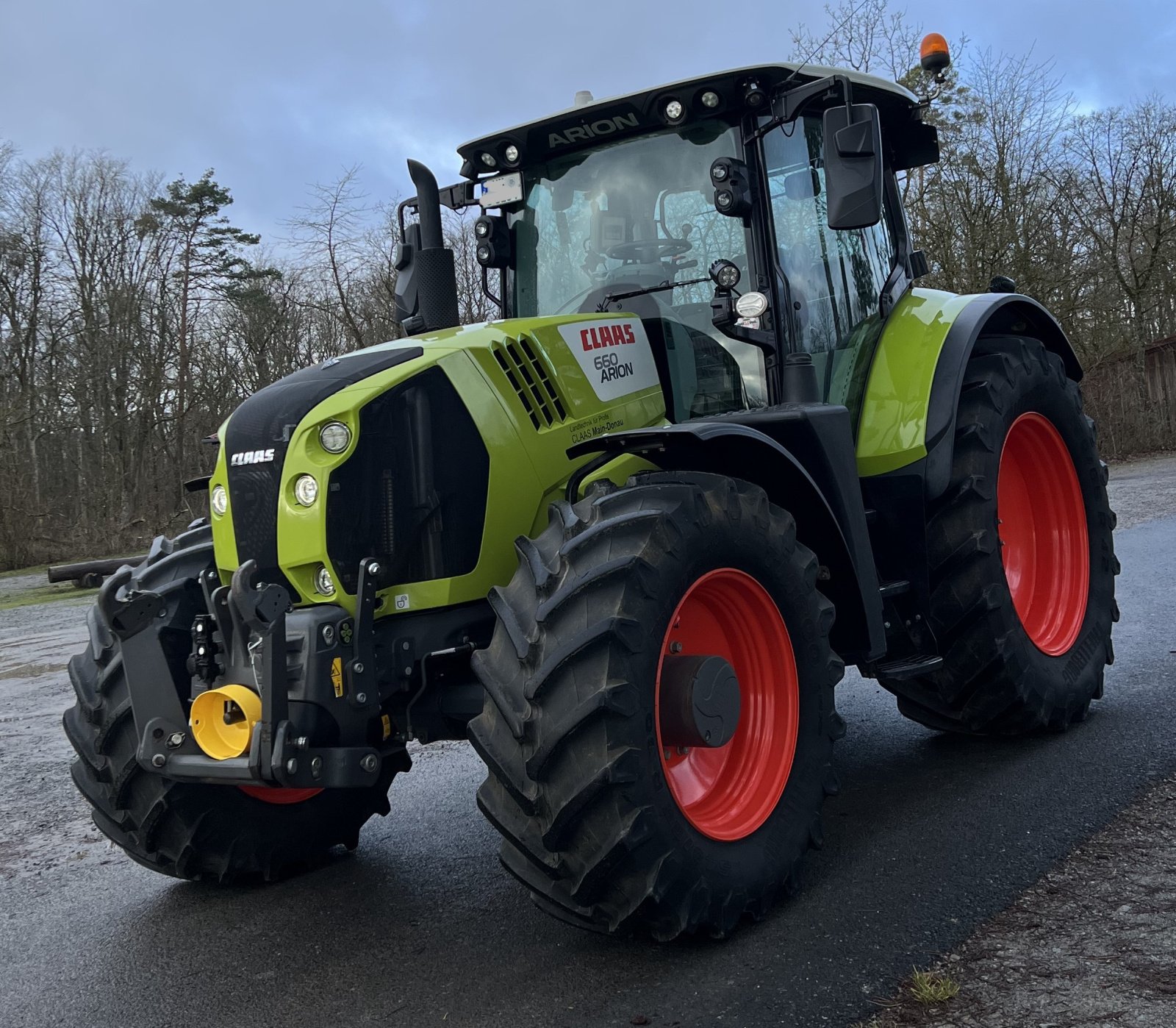 Traktor za tip CLAAS ARION 660 CMATIC CEBIS, Gebrauchtmaschine u Greußenheim (Slika 19)