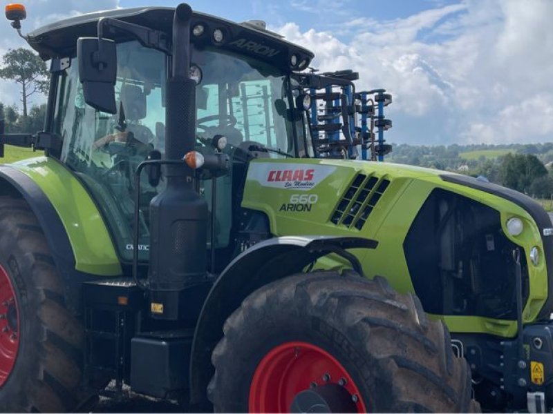 Traktor typu CLAAS ARION 660 CMATIC CIS+, Gebrauchtmaschine v SAINTE GENEVIEVE SUR AGENCE (Obrázek 1)