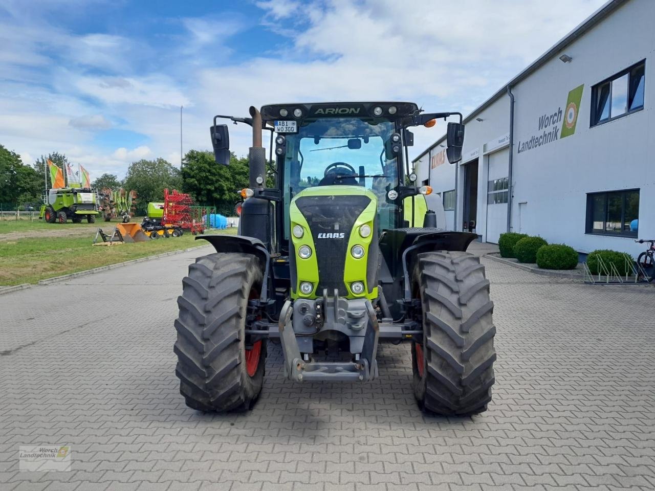 Traktor del tipo CLAAS Arion 660 Cmatic CIS, Gebrauchtmaschine In Schora (Immagine 2)