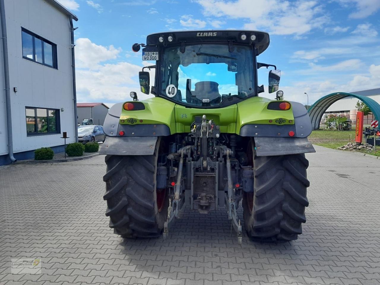 Traktor of the type CLAAS Arion 660 Cmatic CIS, Gebrauchtmaschine in Schora (Picture 4)