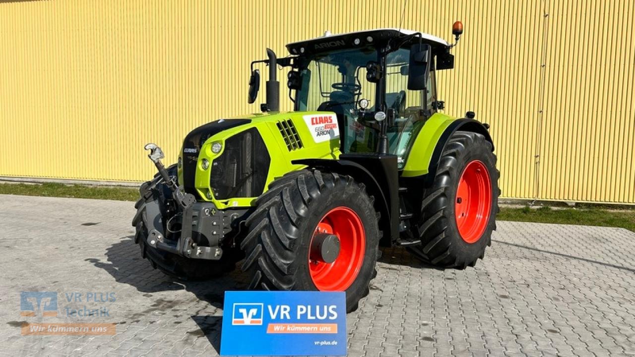 Traktor typu CLAAS ARION 660 CMATIC / FKH, Gebrauchtmaschine w Osterburg (Zdjęcie 1)