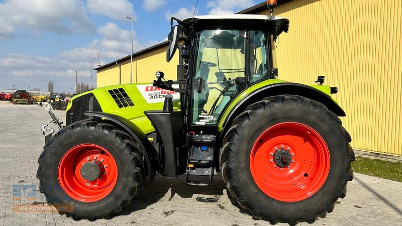 Traktor des Typs CLAAS ARION 660 CMATIC / FKH, Gebrauchtmaschine in Osterburg (Bild 2)