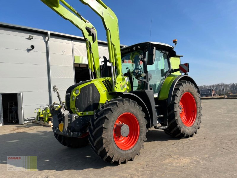 Traktor tip CLAAS ARION 660 CMATIC, FZW + FKH, FL 140, nur 1.200 h !, Gebrauchtmaschine in Ankum (Poză 1)