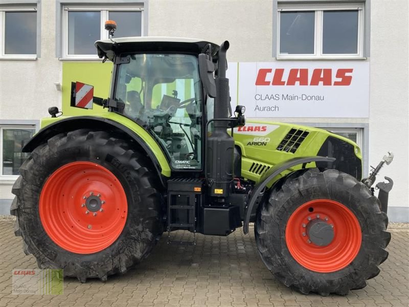 Traktor типа CLAAS ARION 660 CMATIC - ST V FIRST, Gebrauchtmaschine в Heilsbronn (Фотография 9)