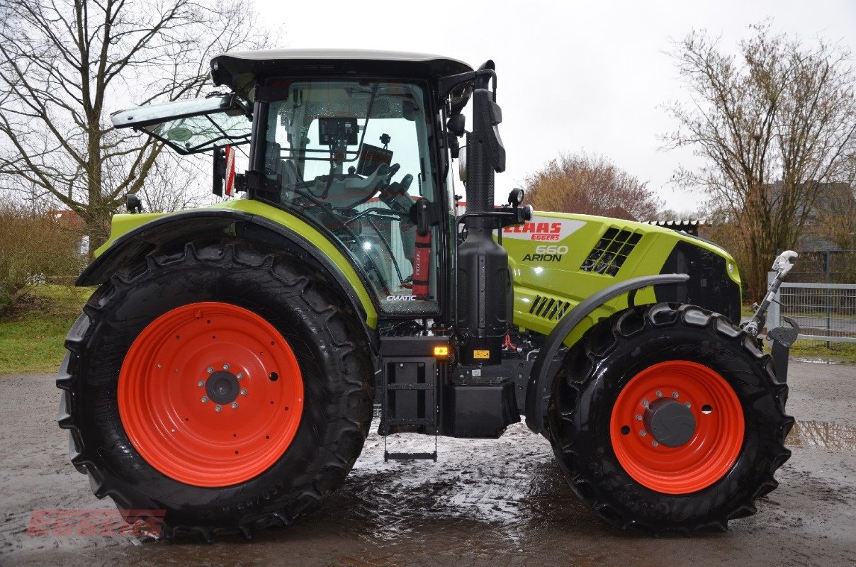 Traktor van het type CLAAS ARION 660 CMATIC - Stage V CEB, Gebrauchtmaschine in Suhlendorf (Foto 10)