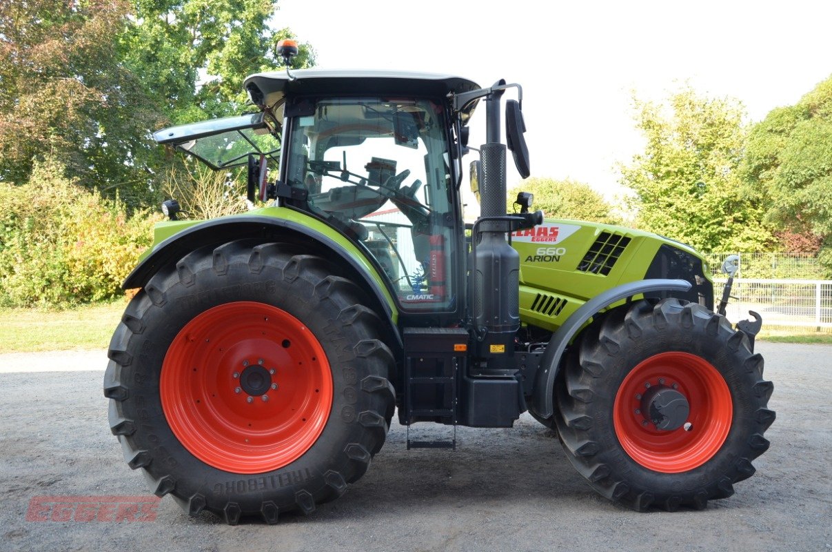 Traktor Türe ait CLAAS ARION 660 CMATIC - Stage V CEB, Neumaschine içinde Suhlendorf (resim 3)