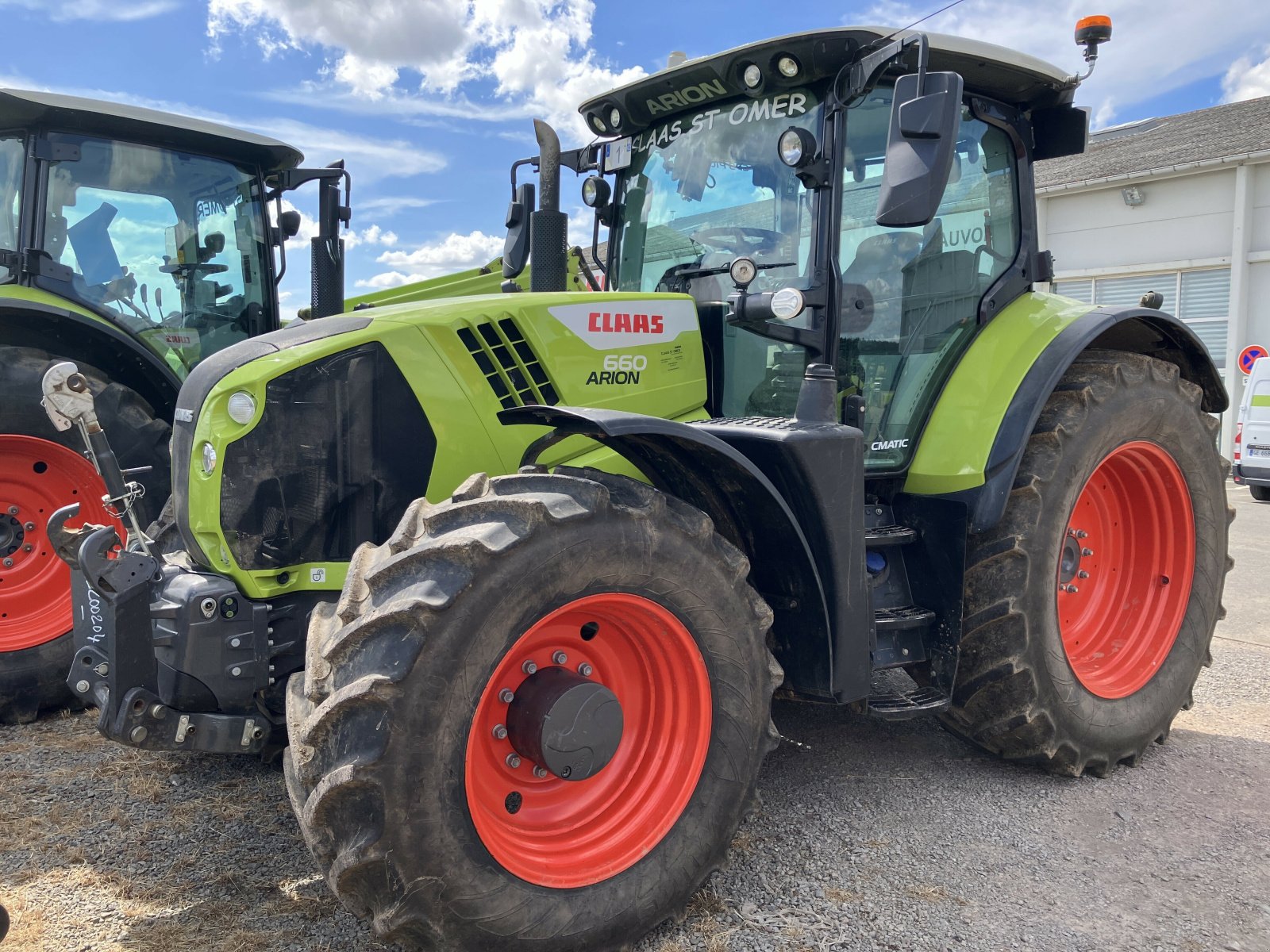 Traktor typu CLAAS ARION 660 CMATIC - STAGE V, Gebrauchtmaschine v BEAUVOIS (Obrázok 1)