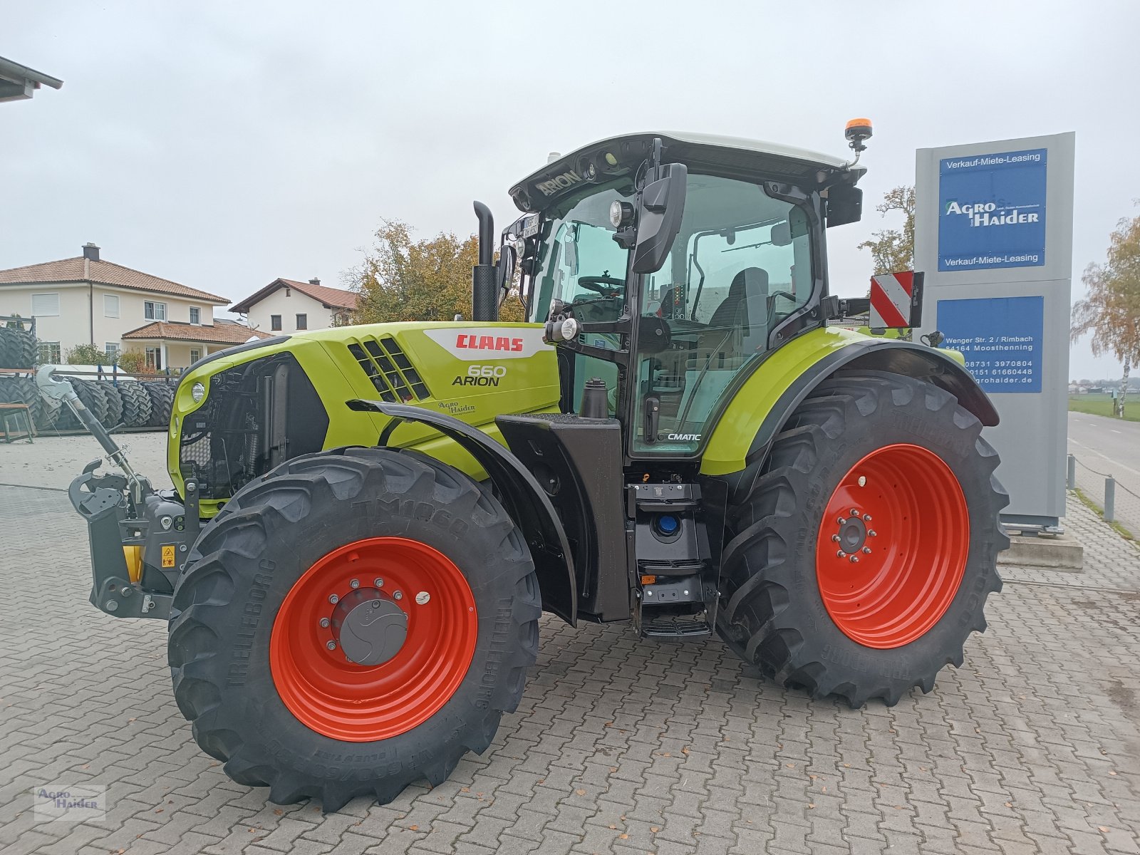 Traktor du type CLAAS Arion 660 CMATIC, Gebrauchtmaschine en Moosthenning (Photo 4)