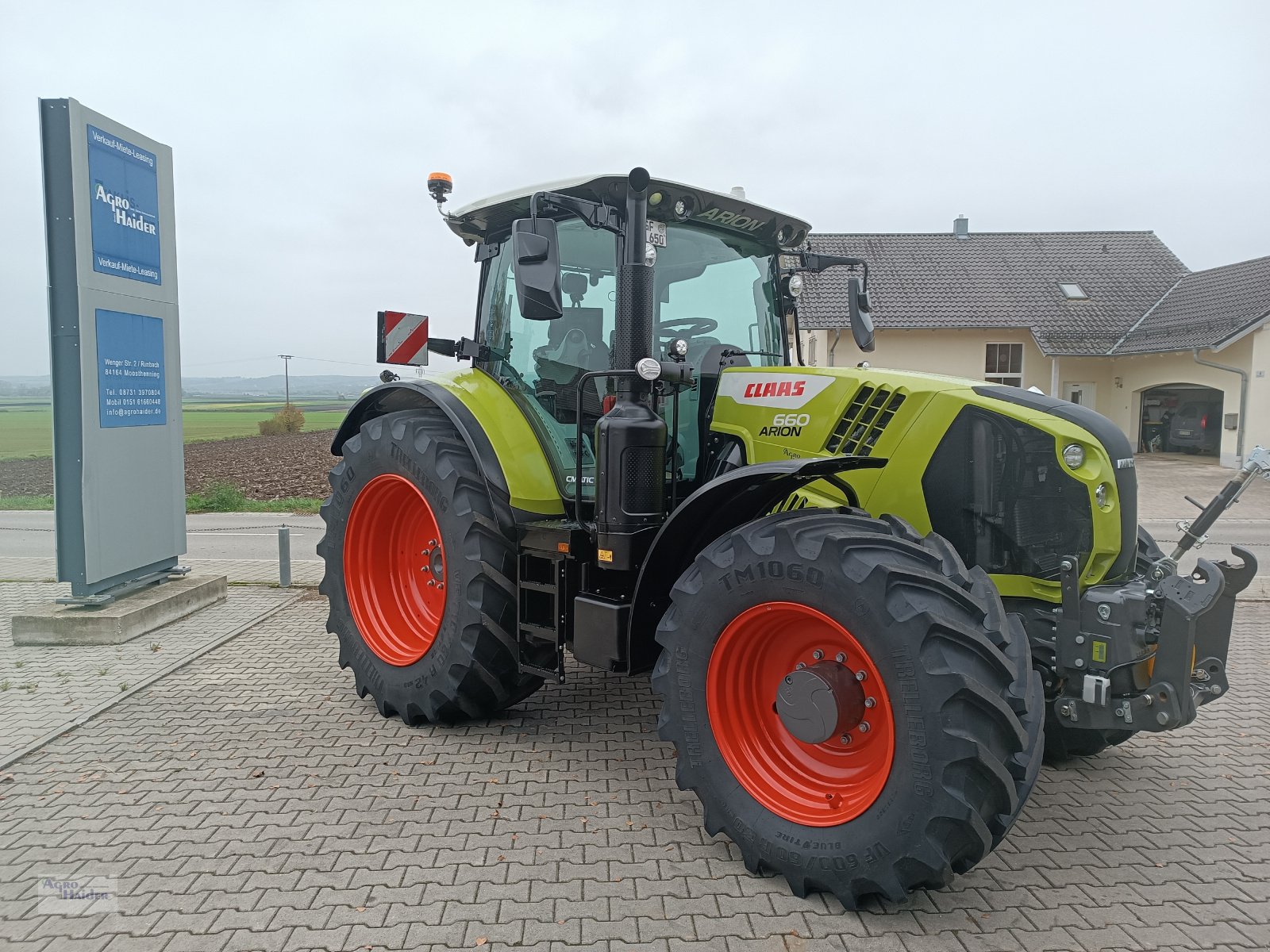 Traktor van het type CLAAS Arion 660 CMATIC, Gebrauchtmaschine in Moosthenning (Foto 5)