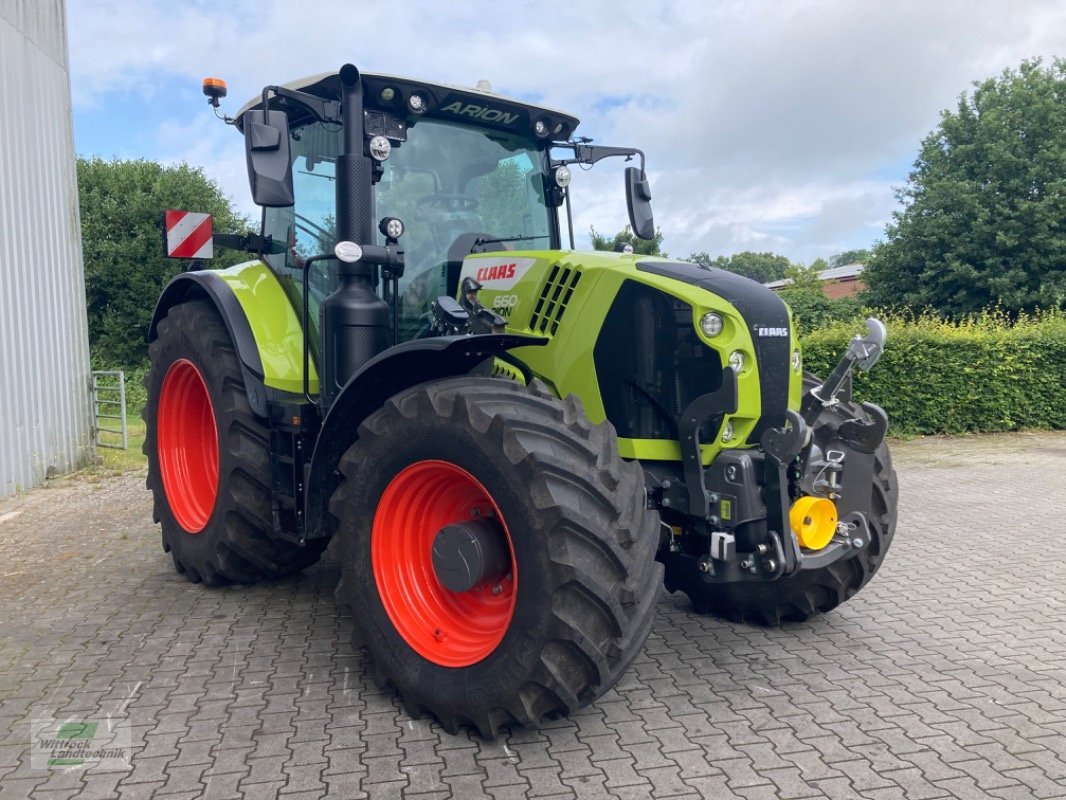 Traktor des Typs CLAAS Arion 660 Cmatic, Vorführmaschine in Rhede / Brual (Bild 6)