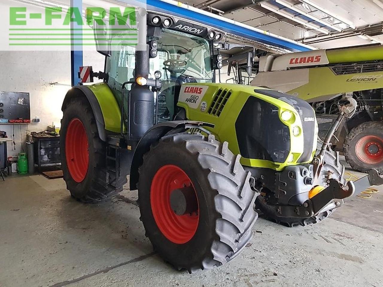 Traktor des Typs CLAAS arion 660, Gebrauchtmaschine in EIXEN (Bild 3)