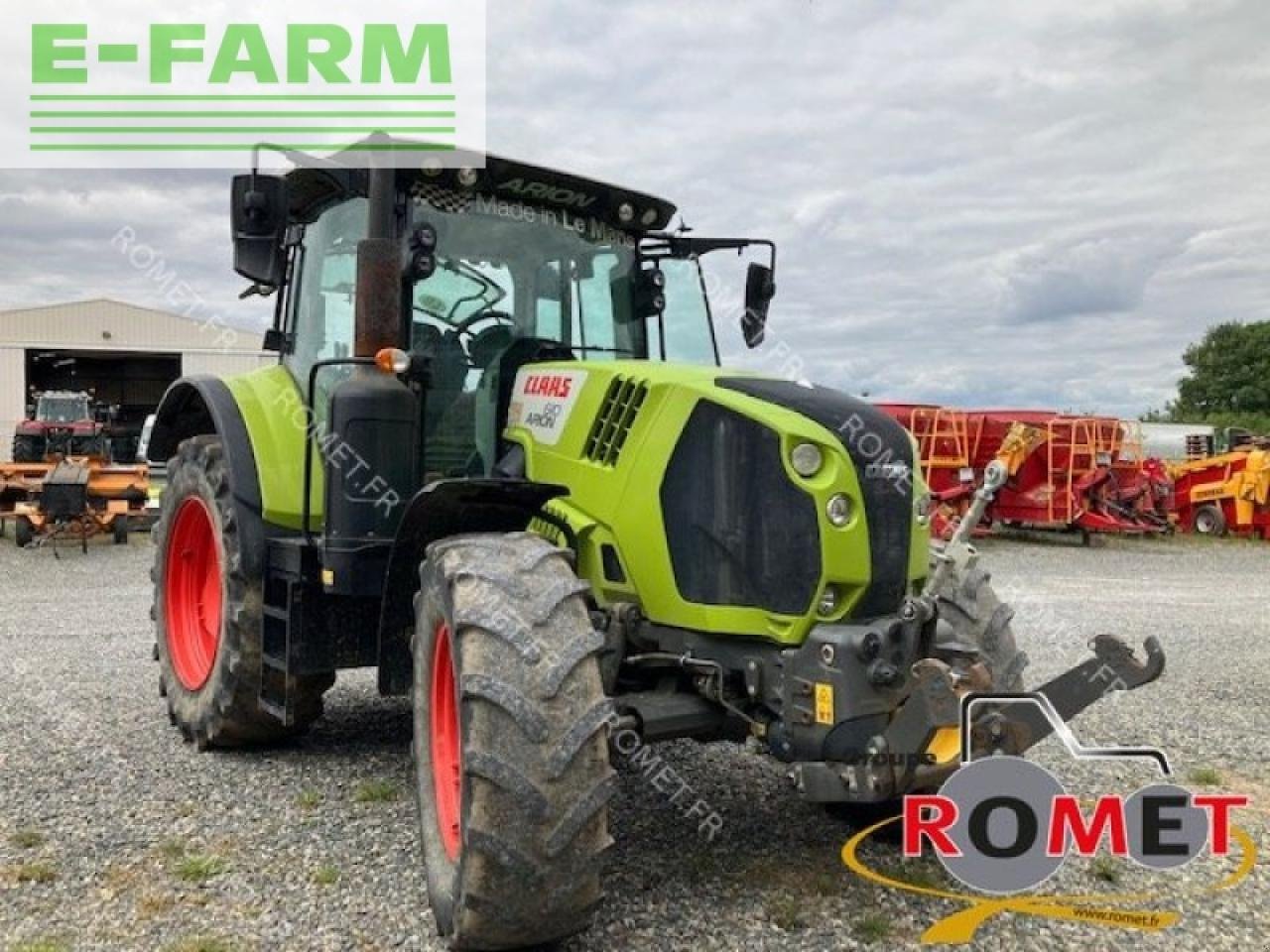 Traktor typu CLAAS arion610, Gebrauchtmaschine v GENNES-SUR-GLAIZE (Obrázok 2)