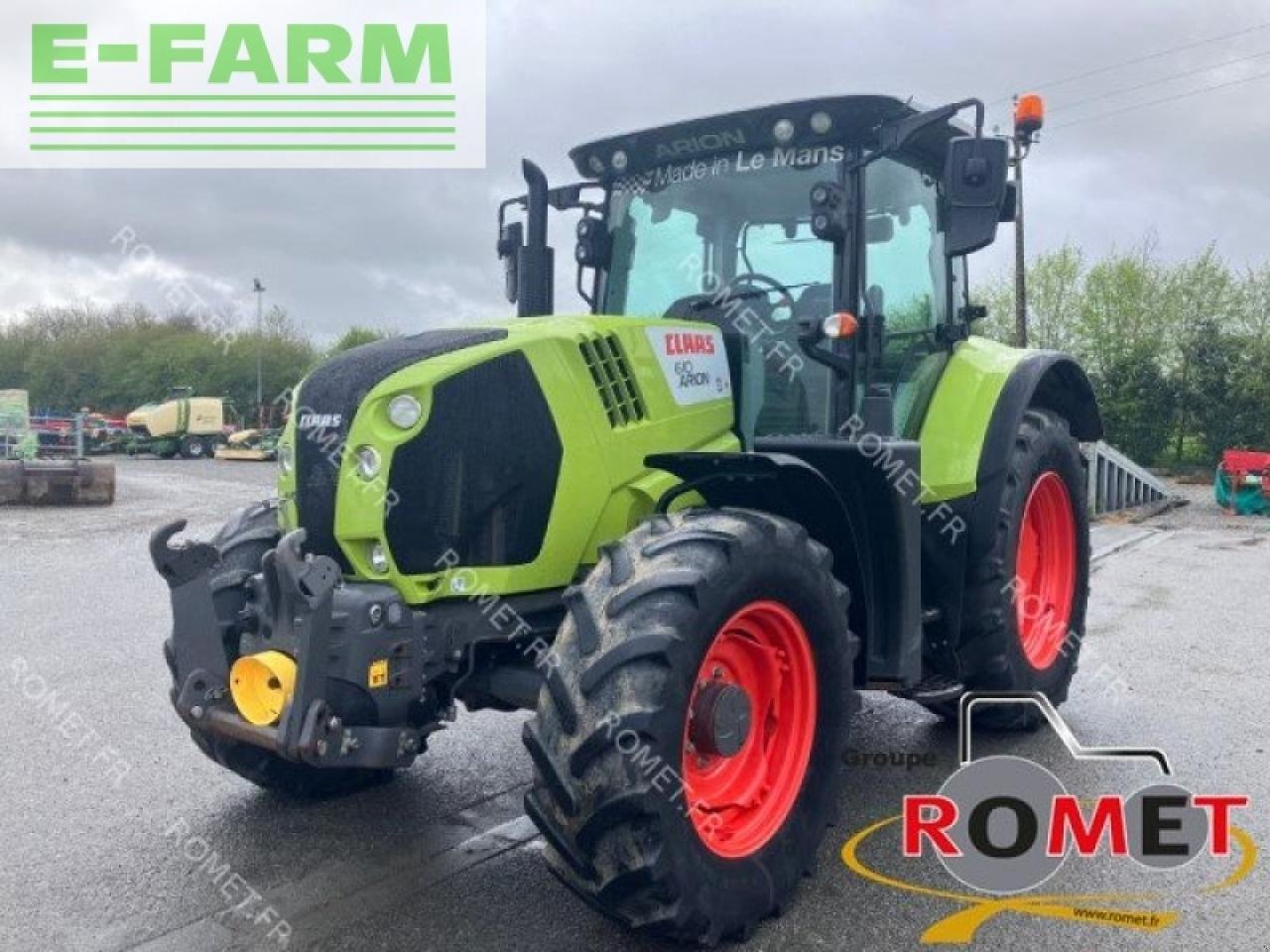 Traktor του τύπου CLAAS arion610, Gebrauchtmaschine σε GENNES-SUR-GLAIZE (Φωτογραφία 1)