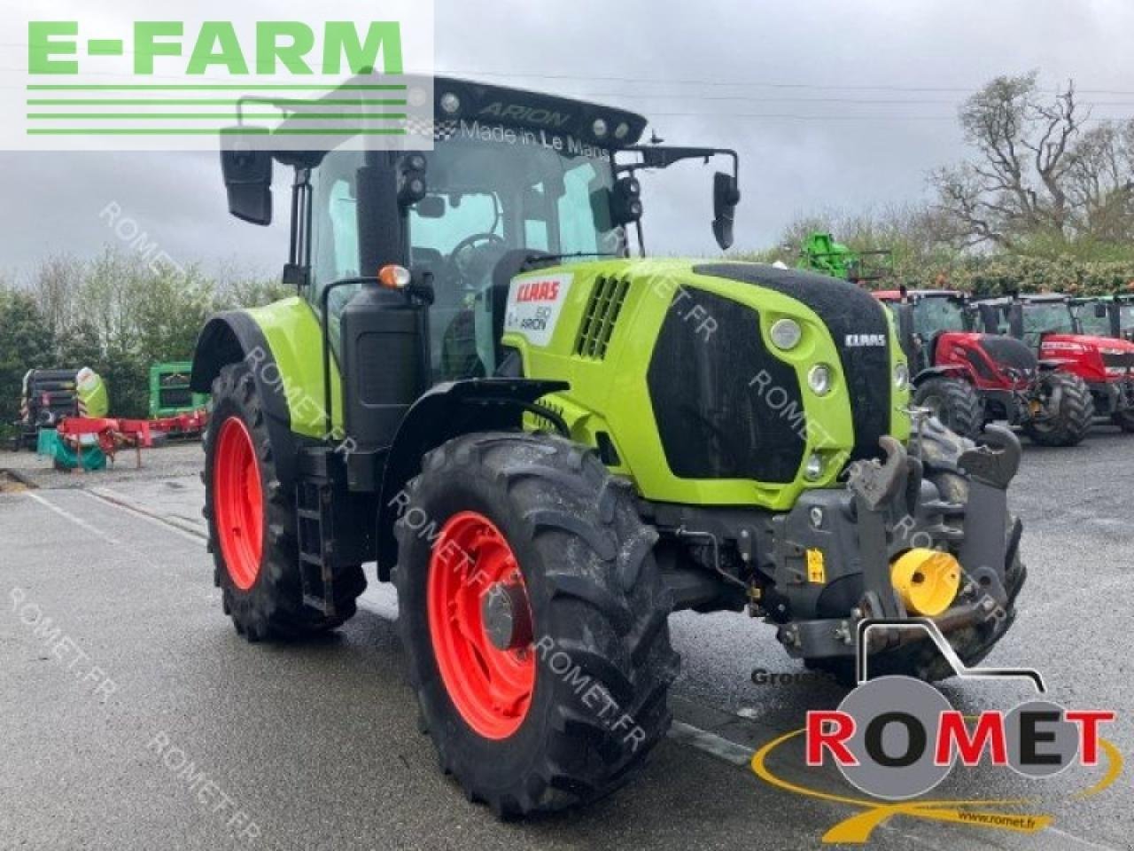 Traktor του τύπου CLAAS arion610, Gebrauchtmaschine σε GENNES-SUR-GLAIZE (Φωτογραφία 3)