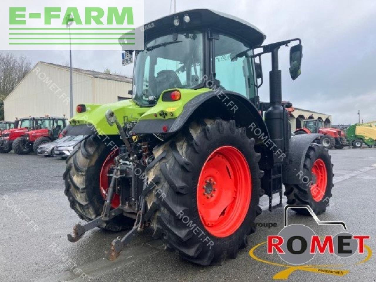 Traktor typu CLAAS arion610, Gebrauchtmaschine w GENNES-SUR-GLAIZE (Zdjęcie 4)