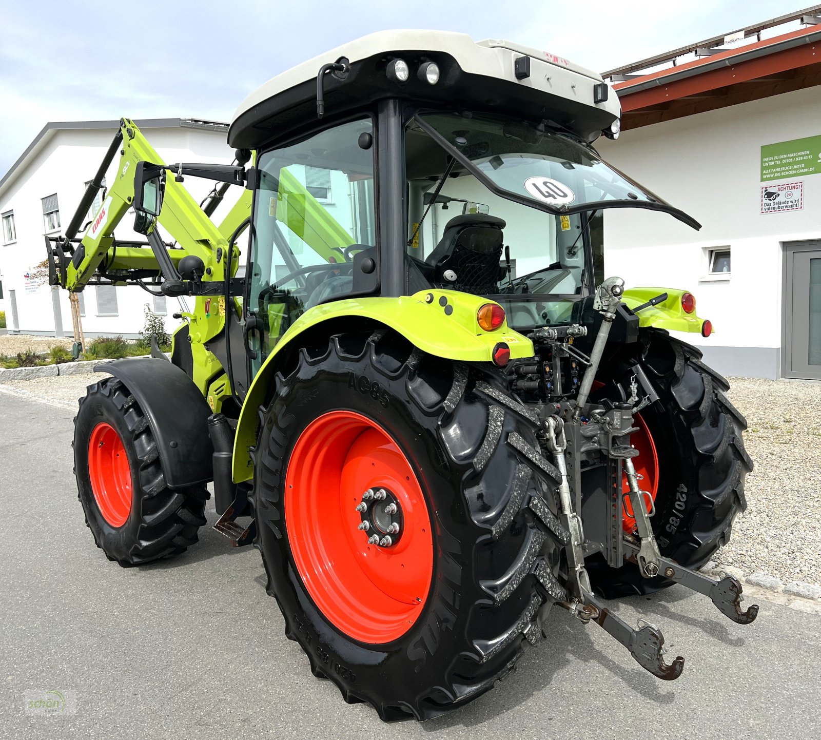 Traktor του τύπου CLAAS Atos 330 mit gutem Frontlader, Power-Shuttle, Druckluft und Klima, Gebrauchtmaschine σε Burgrieden (Φωτογραφία 5)