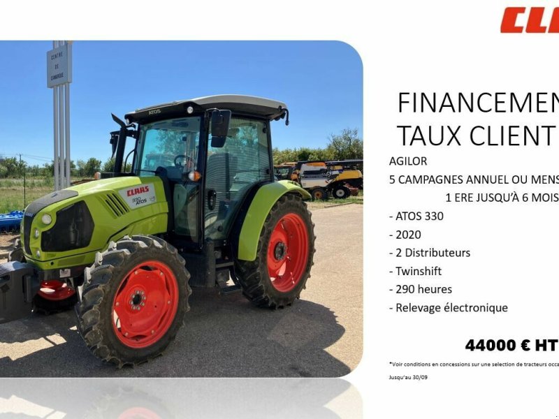 Traktor typu CLAAS ATOS 330 SUR MESURE, Gebrauchtmaschine v SAINT ANDIOL (Obrázek 1)