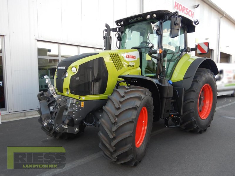 Traktor Türe ait CLAAS AXION 800 CIS+ HEXASHIFT, Neumaschine içinde Homberg (Ohm) - Maulbach (resim 1)