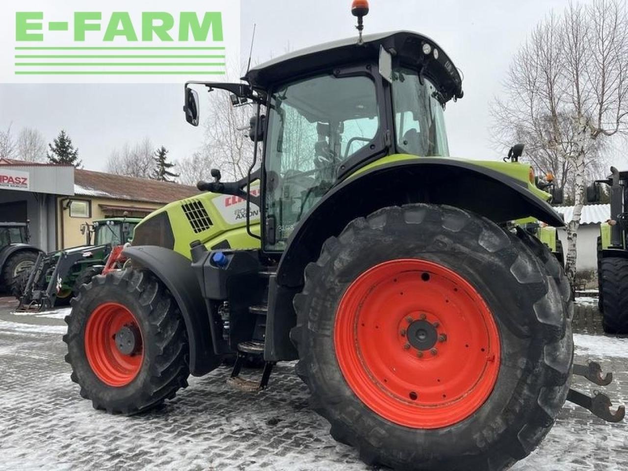 Traktor van het type CLAAS axion 800 cis, Gebrauchtmaschine in DAMAS?AWEK (Foto 9)