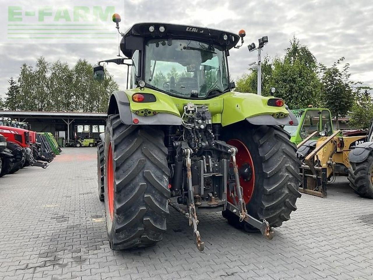 Traktor typu CLAAS axion 800 cis, Gebrauchtmaschine w DAMAS?AWEK (Zdjęcie 8)