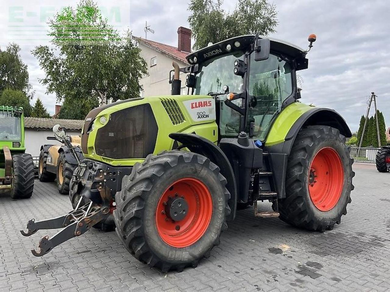 Traktor typu CLAAS axion 800 cis, Gebrauchtmaschine w DAMAS?AWEK (Zdjęcie 10)