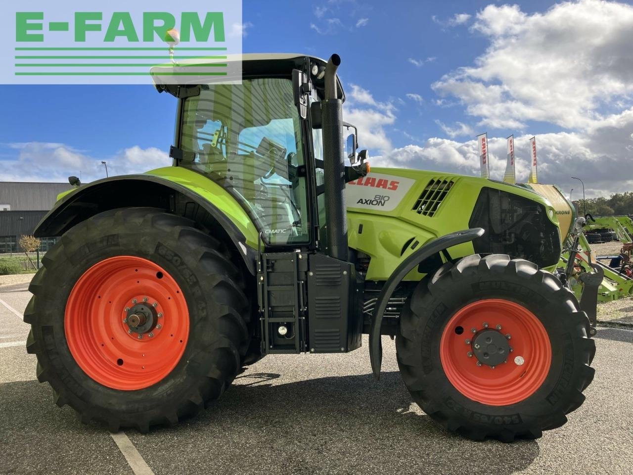 Traktor του τύπου CLAAS axion 810 c-matic CMATIC, Gebrauchtmaschine σε AILLAS (33 - GIRONDE) (Φωτογραφία 5)