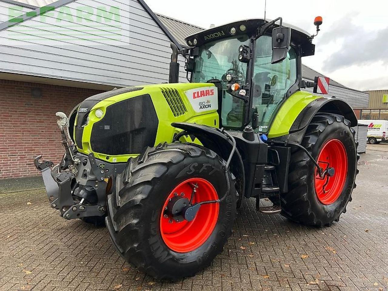 Traktor Türe ait CLAAS axion 810 c-matic CMATIC, Gebrauchtmaschine içinde ag BROEKLAND (resim 1)