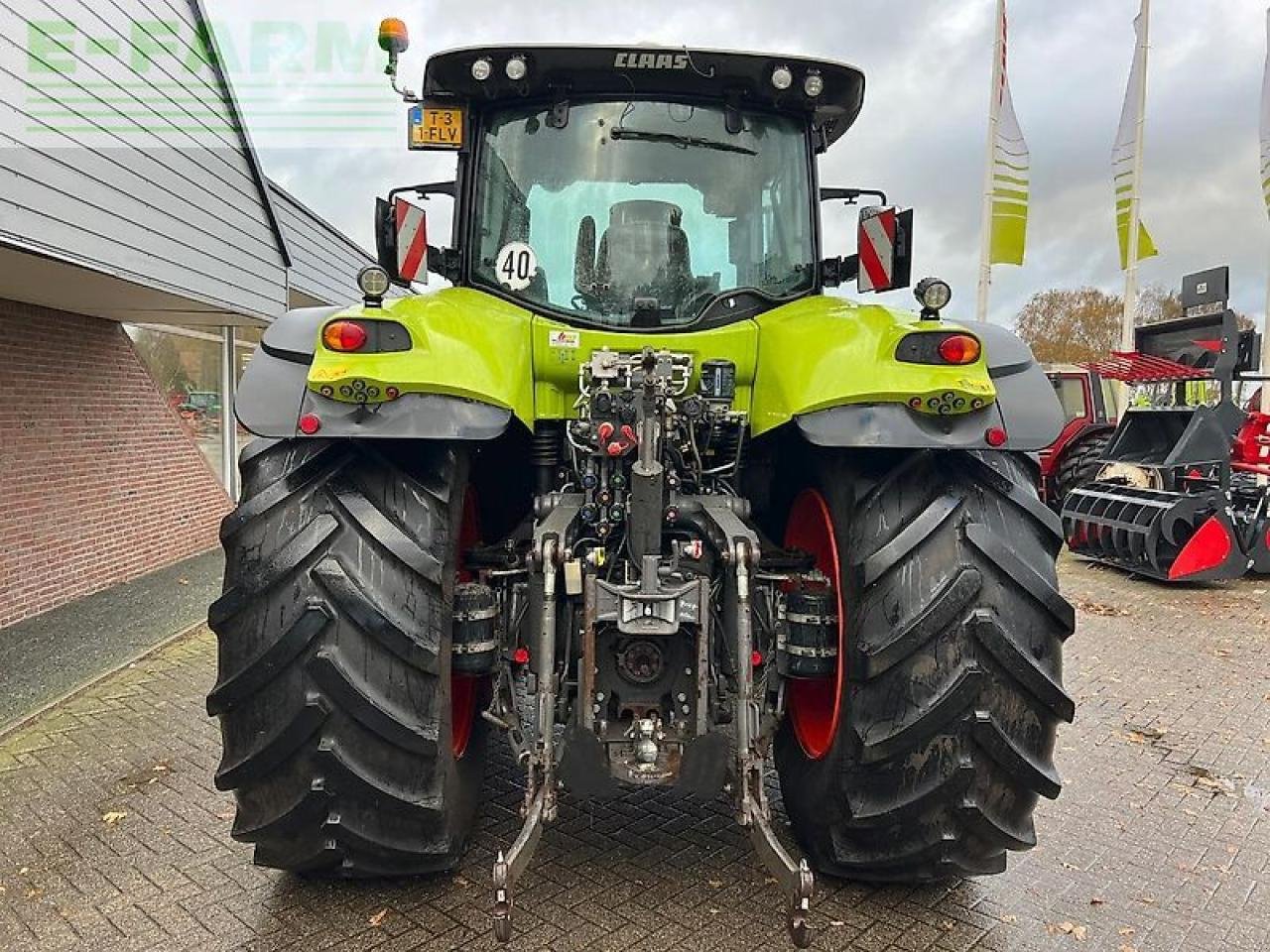 Traktor typu CLAAS axion 810 c-matic CMATIC, Gebrauchtmaschine v ag BROEKLAND (Obrázok 4)