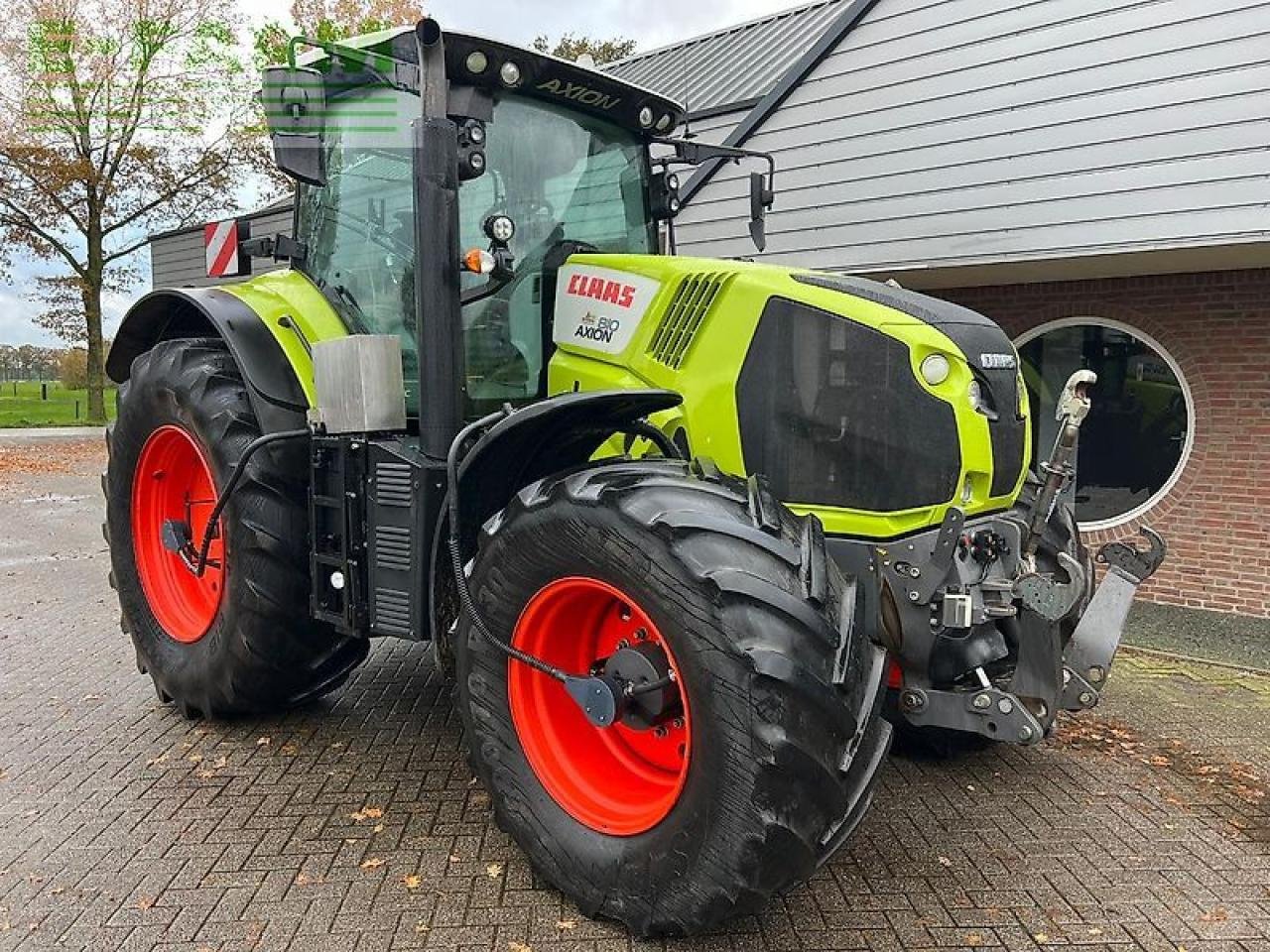 Traktor Türe ait CLAAS axion 810 c-matic CMATIC, Gebrauchtmaschine içinde ag BROEKLAND (resim 8)