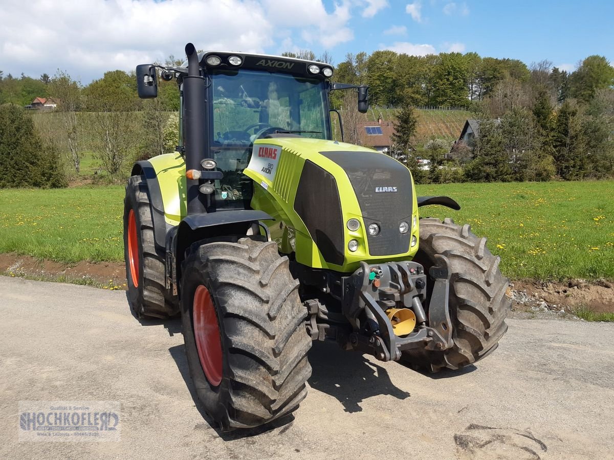 Traktor van het type CLAAS Axion 810 C-Matic, Gebrauchtmaschine in Wies (Foto 1)