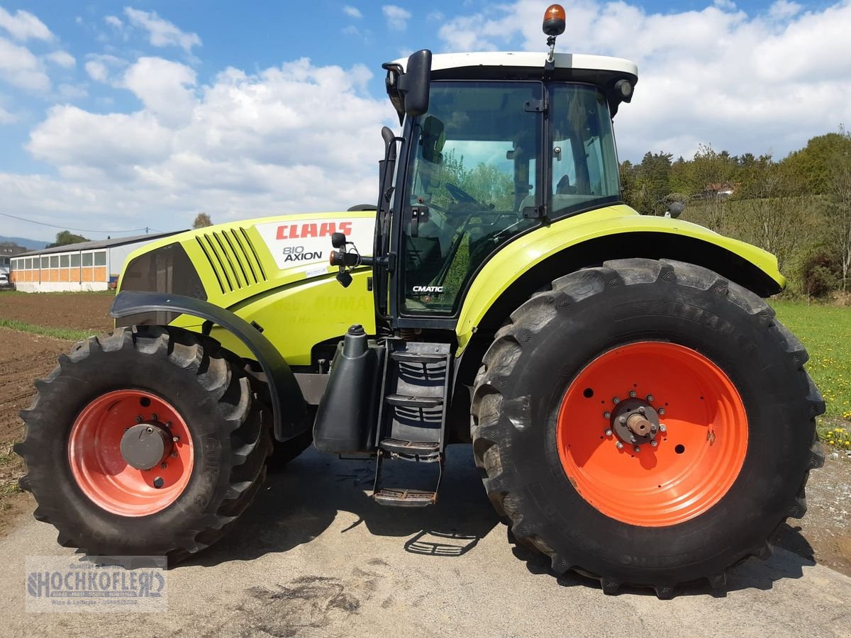 Traktor Türe ait CLAAS Axion 810 C-Matic, Gebrauchtmaschine içinde Wies (resim 13)