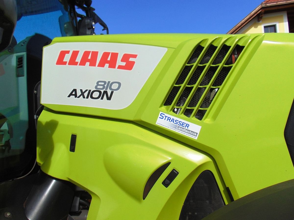 Traktor типа CLAAS Axion 810 C-Matic, Gebrauchtmaschine в Neukirchen am Walde  (Фотография 8)