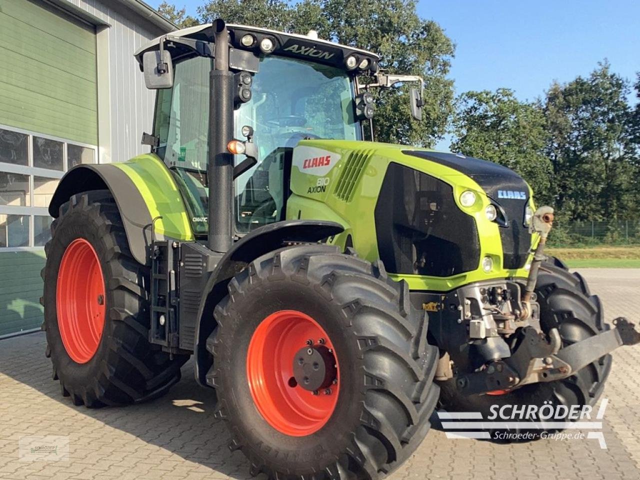 Traktor des Typs CLAAS AXION 810 C-MATIC, Gebrauchtmaschine in Lastrup (Bild 3)