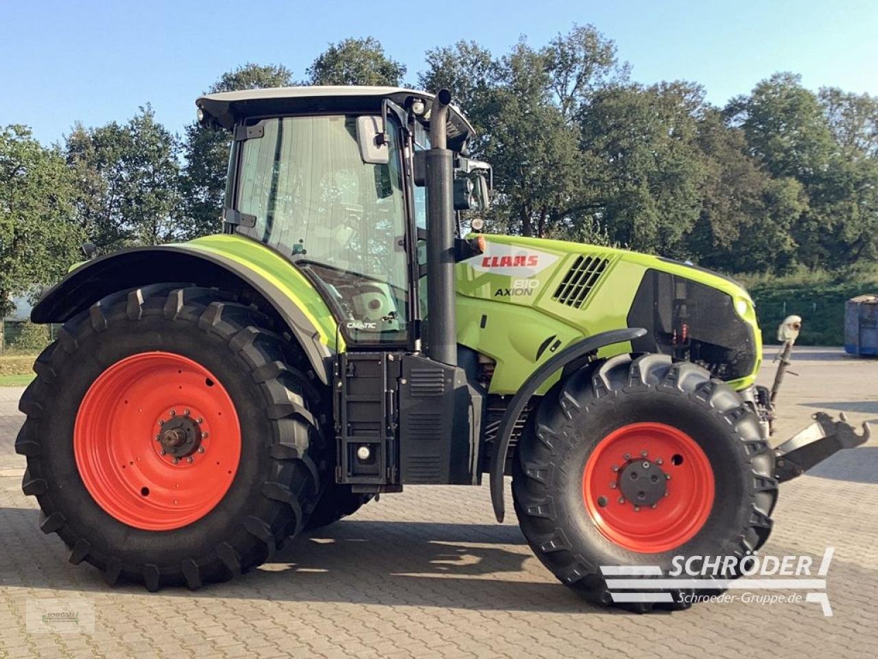 Traktor del tipo CLAAS AXION 810 C-MATIC, Gebrauchtmaschine en Lastrup (Imagen 4)