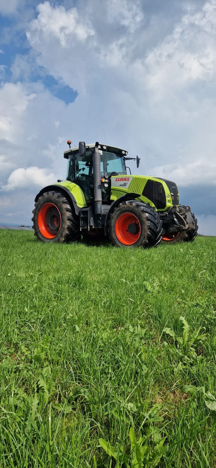 Traktor van het type CLAAS Axion 810 C-MATIC, Gebrauchtmaschine in Obing (Foto 1)