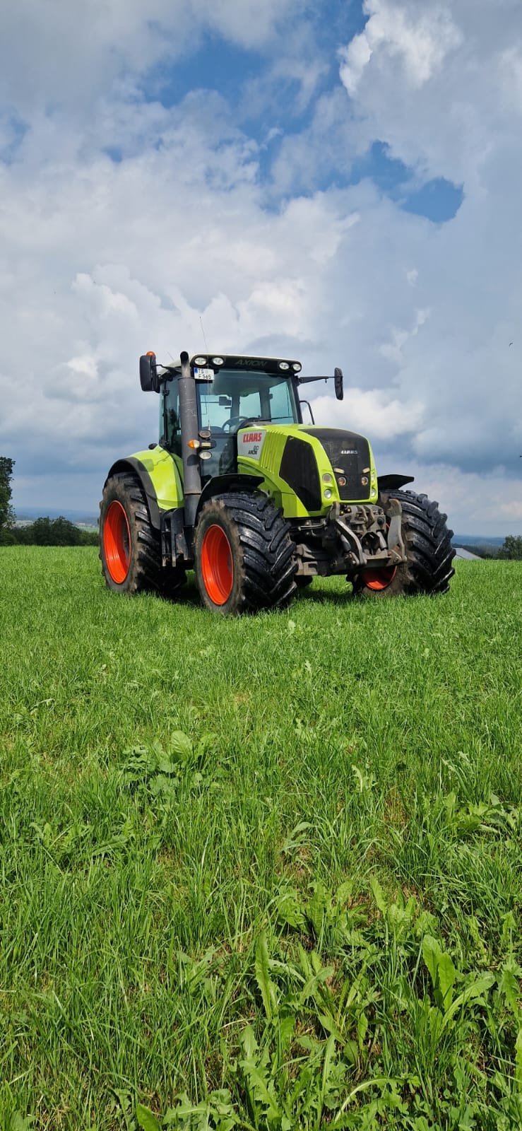 Traktor van het type CLAAS Axion 810 C-MATIC, Gebrauchtmaschine in Obing (Foto 2)