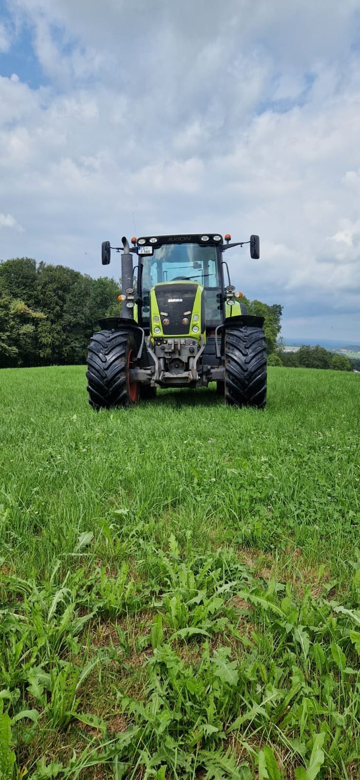 Traktor van het type CLAAS Axion 810 C-MATIC, Gebrauchtmaschine in Obing (Foto 3)