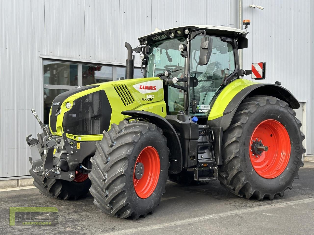 Traktor Türe ait CLAAS AXION 810 CEBIS Cmatic, Neumaschine içinde Homberg (Ohm) - Maulbach (resim 1)