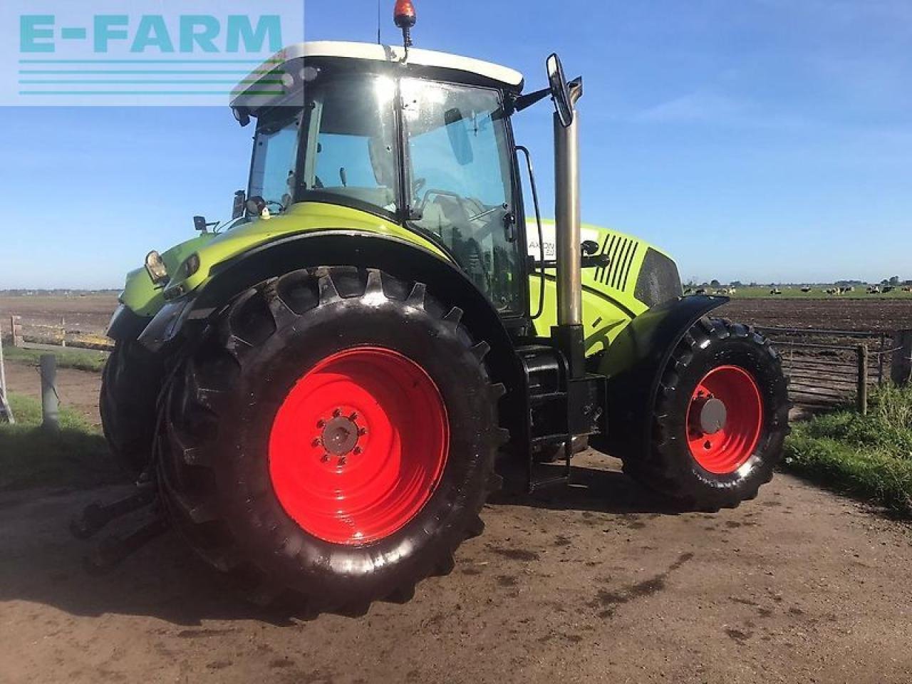 Traktor типа CLAAS axion 810 cebis, Gebrauchtmaschine в ag BROEKLAND (Фотография 4)